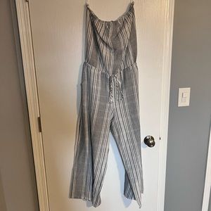 NWOT - strapless jumpsuit